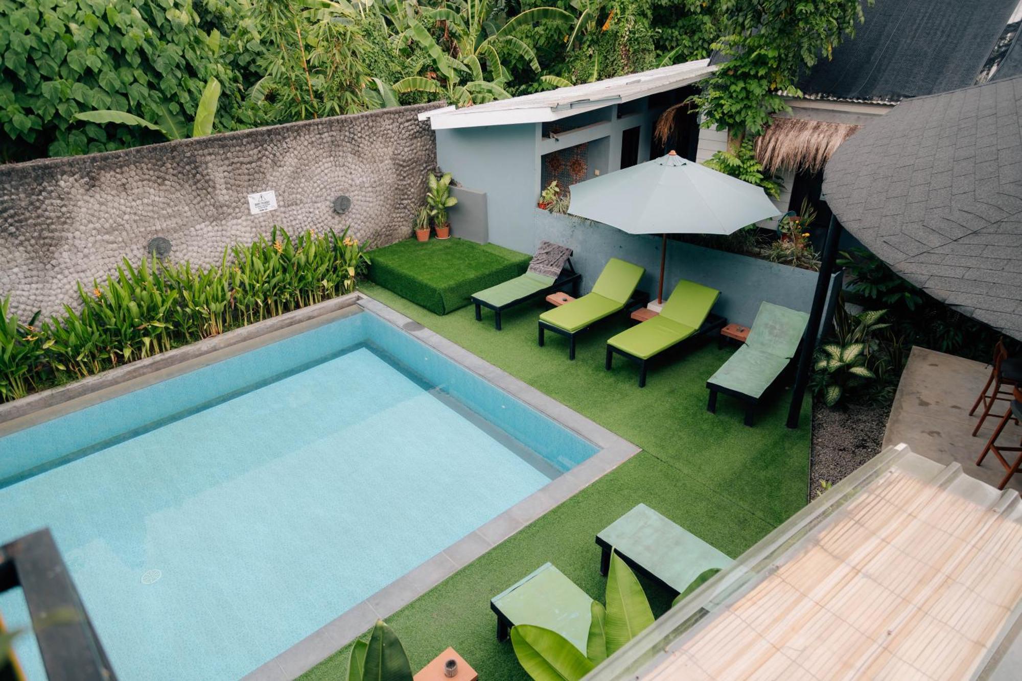 The Jungle Hostel Canggu Exterior foto